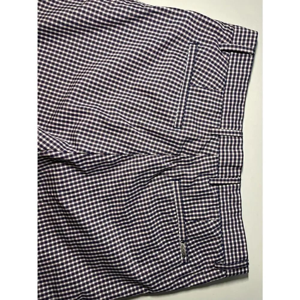 Greg Norman Plaid Performance Shorts 32